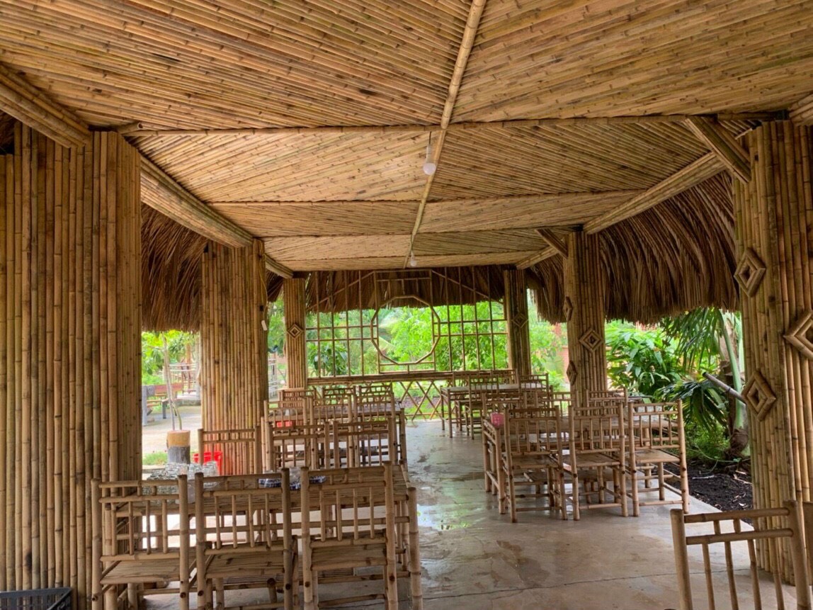 thiết kế nhà tre mái lá giá rẻ TPHCM