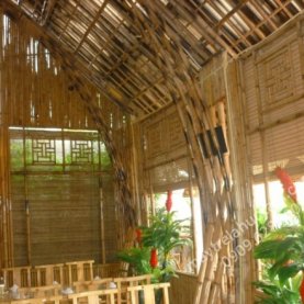 Ốp Trần Tre Nhà Hàng