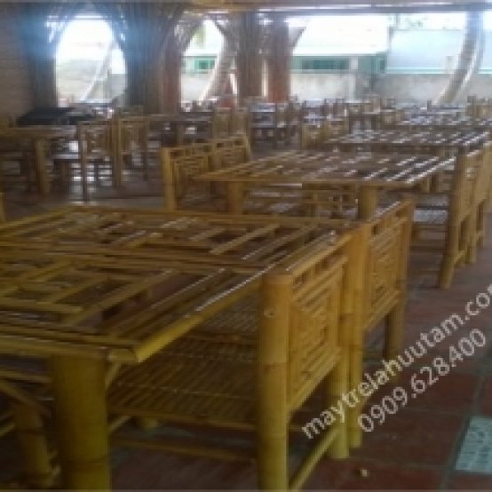 Bàn Ghế Tre 4